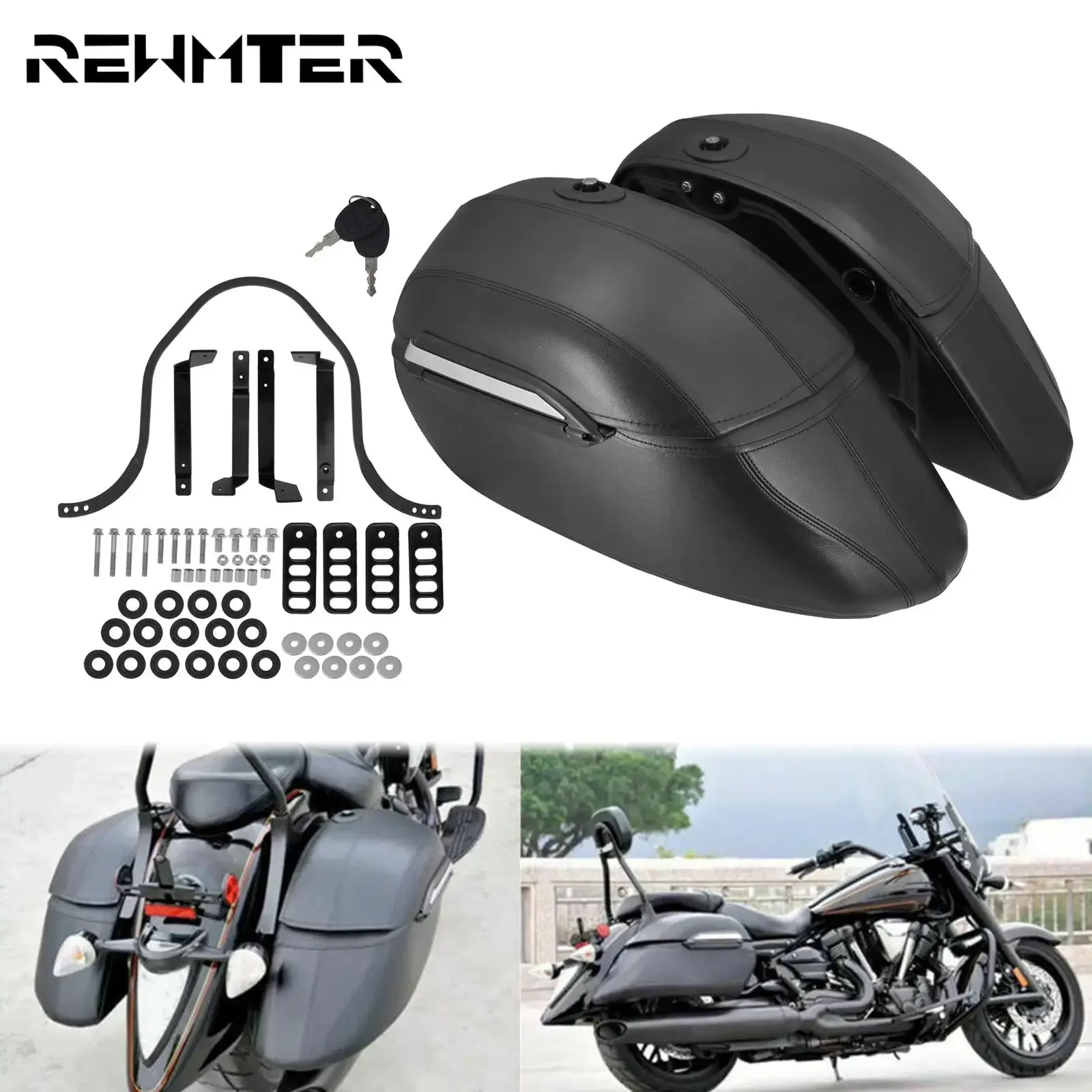 Motorcycle Hard Bags Saddlebag - огляд і ціна Motorcycle Gear Backpack