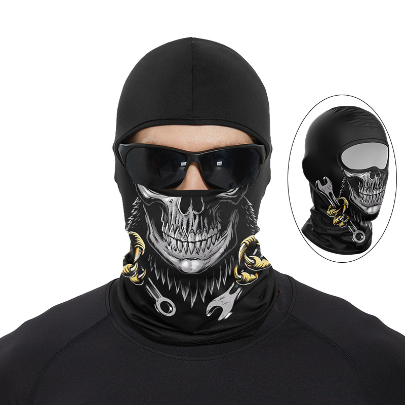 Funny Ape Mouth Skull Balaclav - огляд і ціна Motorcycle Gear For Woman